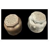 Vintage Ford Model T Grease Caps Fir Wheels
