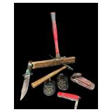 Estate-2 Hammers, Level, 3 Adv Broom Holders,