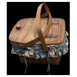 Longaberger Basket Double Lined