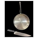 Farberware Skillet & Calphalon Knife