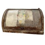 Vintage Metal Bread Box