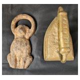 Cast Iron Door Bell & Iron