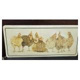 Metal Chicken sign