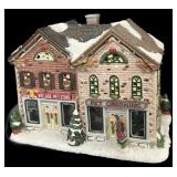 Lighted Village Pet Store & Grooming