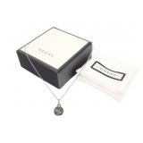Gucci Interlocking G Silver Necklace