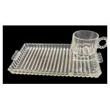 COLONY Service for (4) Snack Set  in Original Box