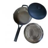 OUR PLACE Preowned Skillet wï¿½ Steam Tray & Lud