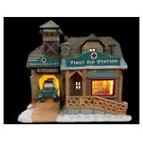 Lighted First Aid Station