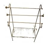 Vintage Metal Towel Rack