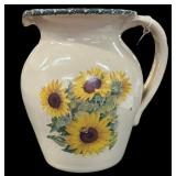 Sunflower Pitcher