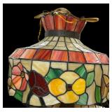 Beautiful Stained Leaded Glass Light