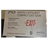 Energy Efficient Compact Exit Sign