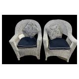 White Wicker Chairs