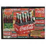 Coca-Cola Framed Piuzzle