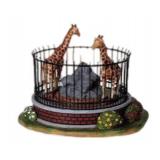 Village Collection: Animated Giraffe Cage Table