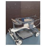vintage Taylor Tot baby stroller and walker,