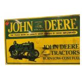 Vintage Heavy Metal John Deere Sign