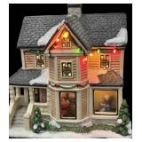 St Nicholas Square Lighted Victorian Home