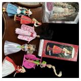 (6) Hallmark Barbie Ornaments & Princess Diana