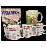Watch Price Guide Book & Coffee Mugs