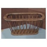 mid-century modern magazine rack