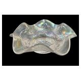 Northwood Clear Carnival Glass Bowl