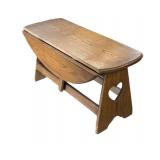 Drop Leaf Oak Coffee Table