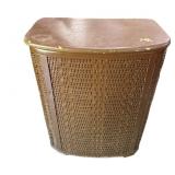 Vintage  Wicker Laundry Hamper