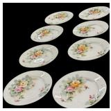 (8) Beautiful Dessert Plates