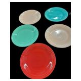 (5) 10.5 ï¿½ FIESTA PLATES