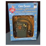 vintage Care Bears AM Radio with Speaker and Dual