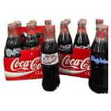 (2) Vintage 6 Packs of Coca-Cola