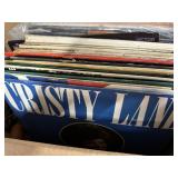 Estate Box of 33 RPM Records