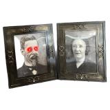 Pair Lighted, Talking Horror Portraits