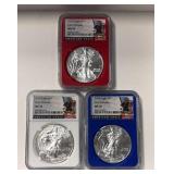 3 - 2018 - NGC MS70 Early Releases Silver Eagle