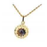 Chanel Tiger Eye Necklace