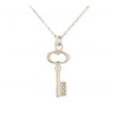 Tiffany & Co. Key Pendant Necklace