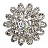 1Large Quality Fashion Crystal Fashion Brooch