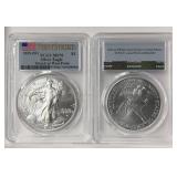2025 - PCGS MS70 First Strike Silver Eagles