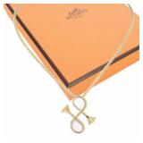 Hermes Cor H Necklace