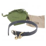Gucci Interlocking G Dog Collar