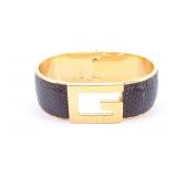 Gucci G Logo Leather Bracelet