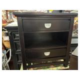 MCM 260 Black Nightstand