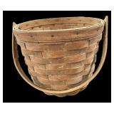 1987  6.5 x 8 ï¿½ Longaberger Handwoven Basket