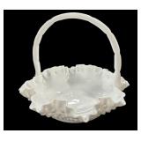 Fenton Hobnail Basket