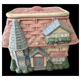 Cottage House Cookie Jar