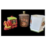 (3) Cookie Jars