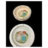 Buffalo Pottery Childrenï¿½ s Vintage Bowls