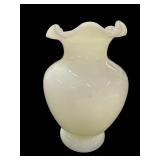 6.5 " Fenton Custard Vase