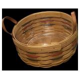 Lined Longaberger Basket